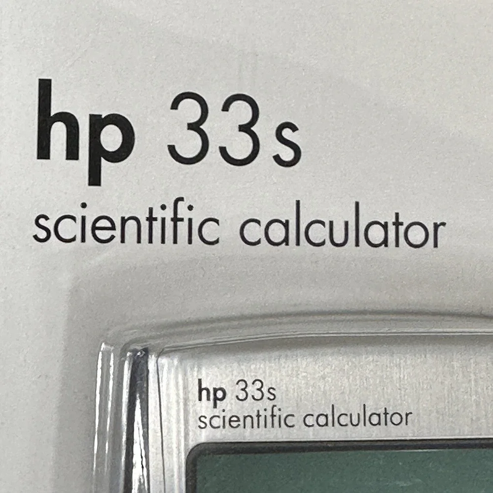 hp 33s scientific calculator BRAND‎ NEW SEALED